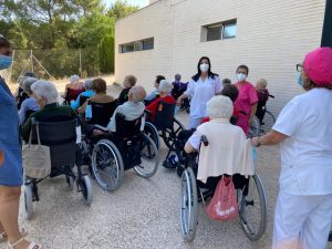 simulacro de evacuación